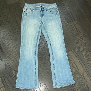 Jade Women's Light Blue Boot Cut Jeans